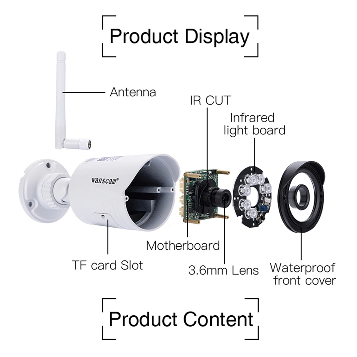 Домашняя солнечная энергетическая система K22 1080P Wi Fi IP Камера H.264 Беспроводной CCTV