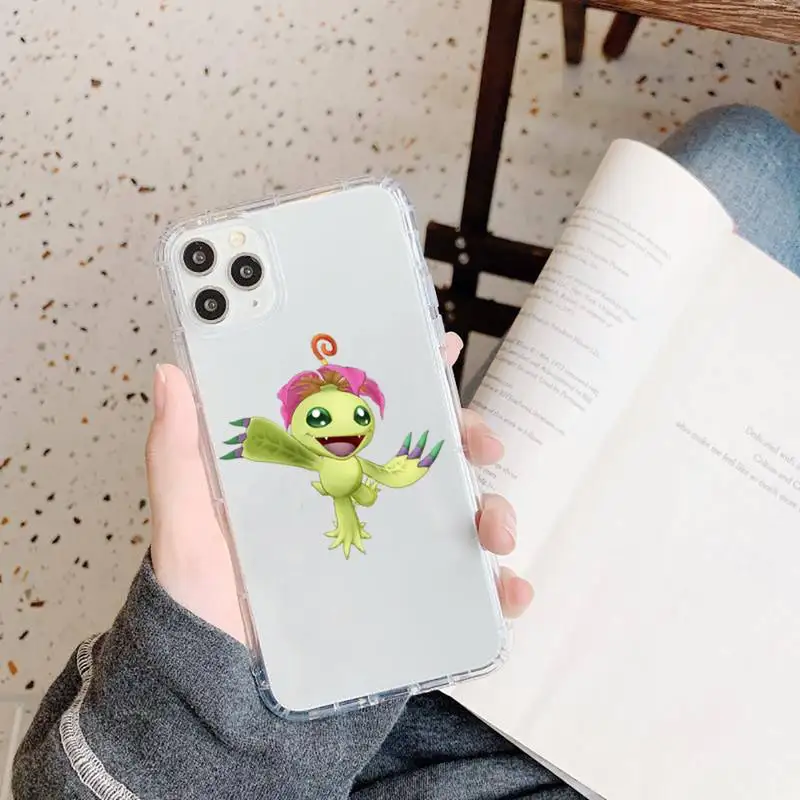 

Digimon japanese anime manga luxury Phone Case Transparent soft For iphone 5 5s 5c se 6 6s 7 8 11 12 plus mini x xs xr pro max