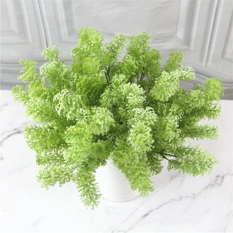 Искусственное растение с 7 ветвями искусственная пластиковая сосновая трава