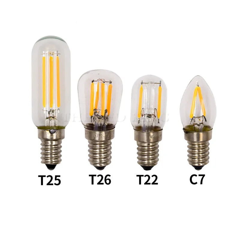 Светодиодный мини-холодильник E14 COB маленькая лампа 4 Вт led Плита армированной