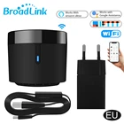 Мини-пульт дистанционного управления Broadlink RM4, Wi-Fi, ИК-датчик температуры и влажности для умного дома, работает с Alexa Google Home умный дом умный дом управление