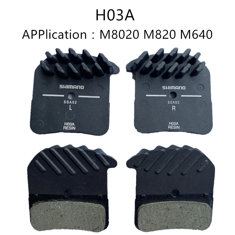 H03A колодки DEORE XT SAINT ZEE H03C D03S D01S охлаждающий плавник Ice Tech тормозные Mountain M8020 M820 M640