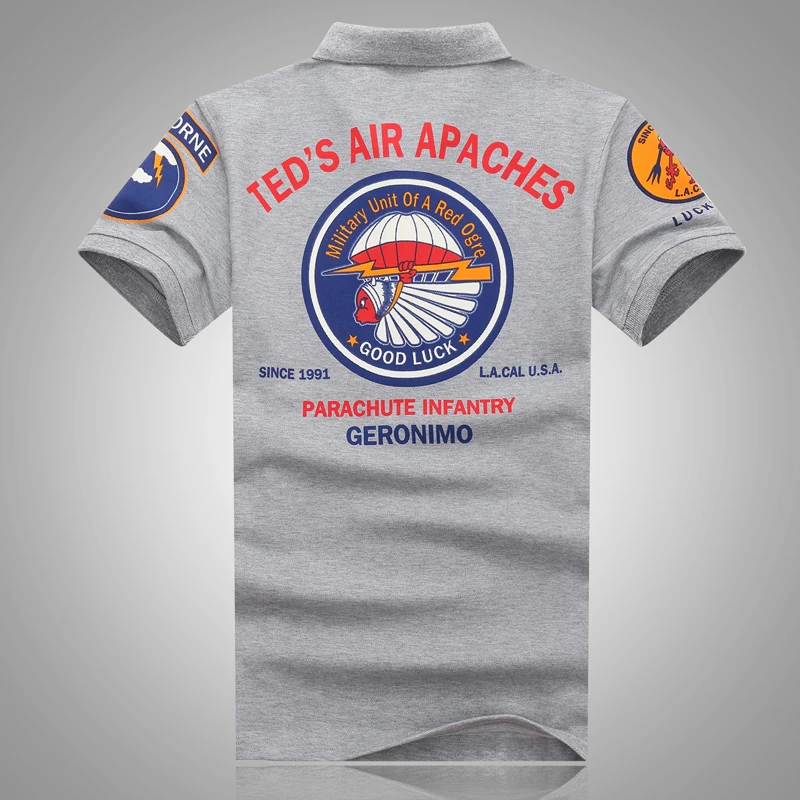 Рубашка-поло мужская с принтом дьявола повседневная хлопковая Байкерская