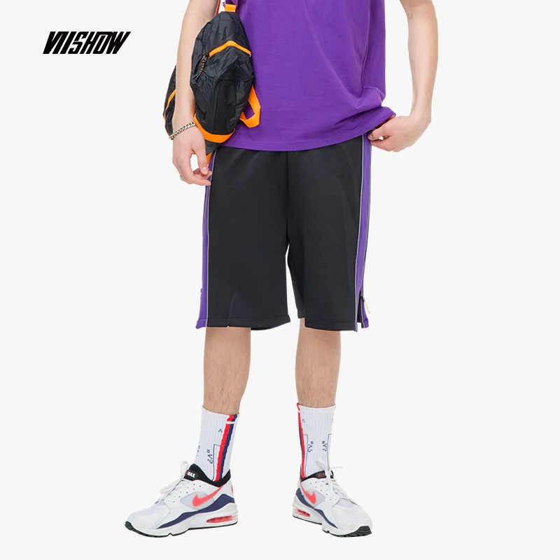 2019 новые летние повседневные шорты Для мужчин черный улице прохладно Пять штанов