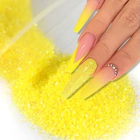 10g sugar glitter for nail art decorations candy color nail powder shinning nail fine glitter pigment dust uv gel manicure tips
