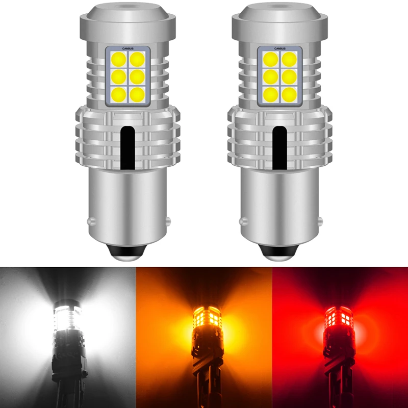 Katur 2 шт. 1156 Bau15s PY21W светодиодный Canbus Нет Hyper Flash 7507 указатель поворота светильник