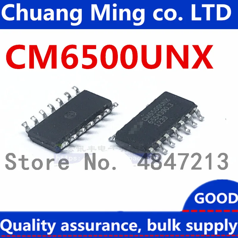 5PCS 100% New original CM6500UNX CM6500 CM6500U SOP-14 IC Chip