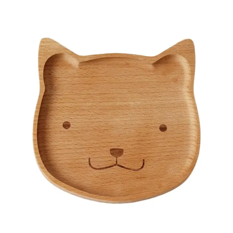 Натуральные животные дизайн еда сервировочная тарелка мультфильм десерт лоток