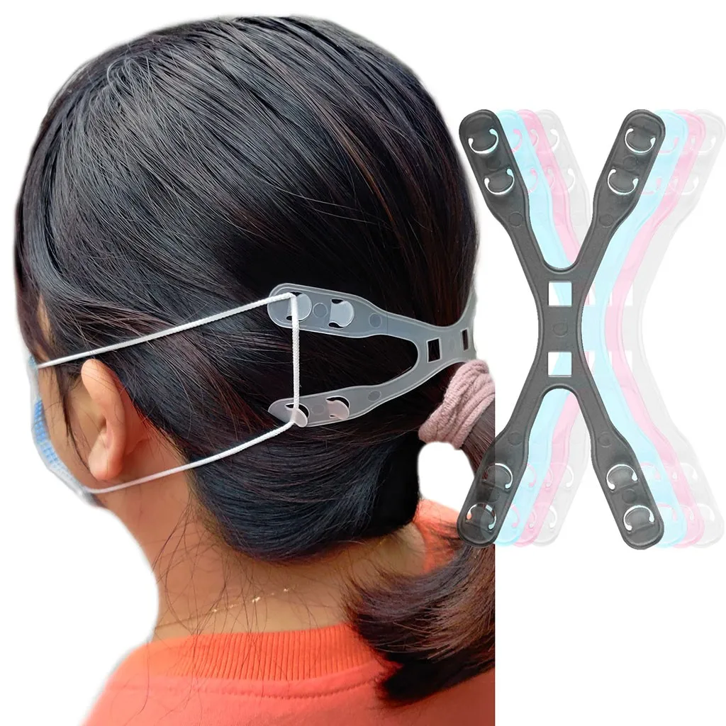 Удлинитель для маски на лицо унисекс регулируемый эластичный шнур с крючком