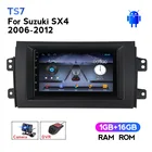Автомагнитола 2 DIN, 7 дюймов, Android, мультимедийный плеер для Suzuki SX4 2006-2013, HD 1024*600, Bluetooth, 2 Din, DVD, GPS-навигация