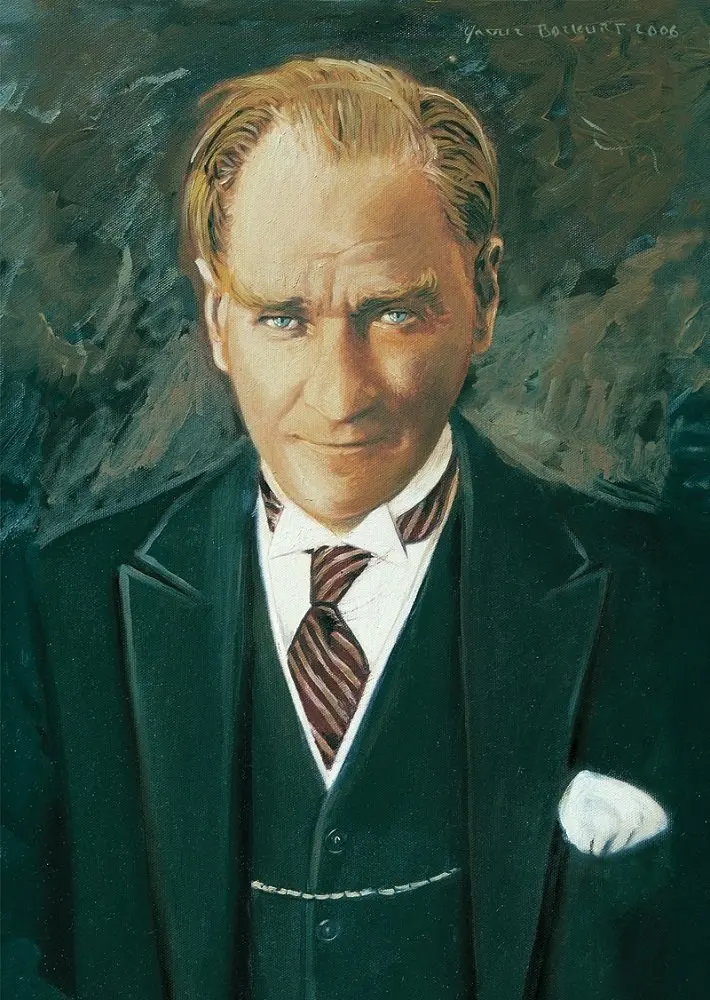 Художественный пазл Ataturk, портрет, 1000 деталей, пазл