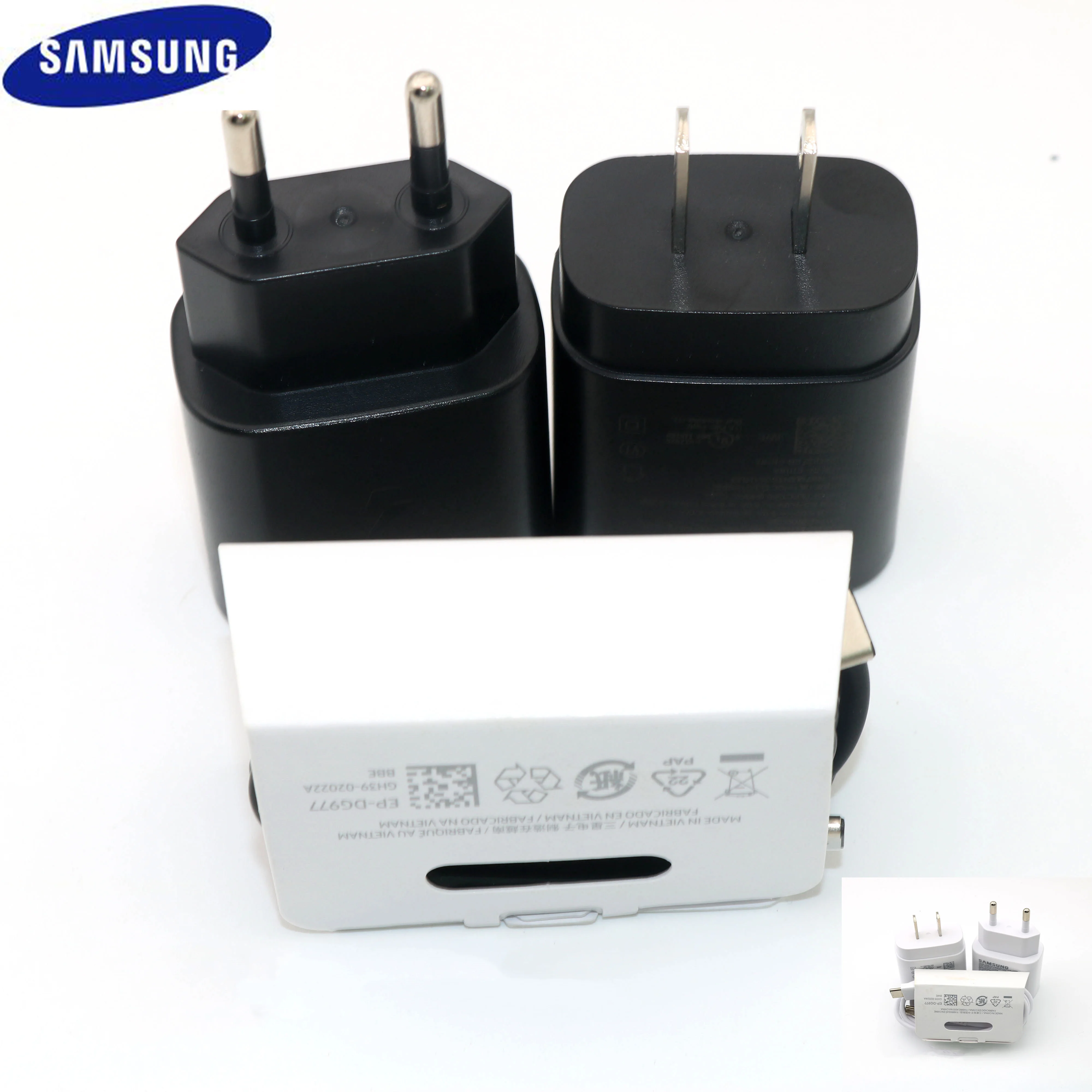 Быстрое зарядное устройство для Samsung адаптер быстрой зарядки с европейской