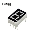 0,56 дюймов 1 сегмент 1 бит цифровая трубка Красный общий катод светодиодный дисплей решетка яркая красная точечная матрица