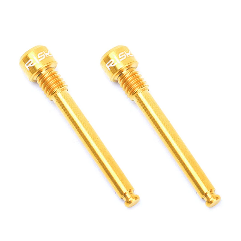 

2Pcs/set M4 Titanium Alloy Bolts Suit For Mountain Bike Oil Disc Pad MTB Bicycle