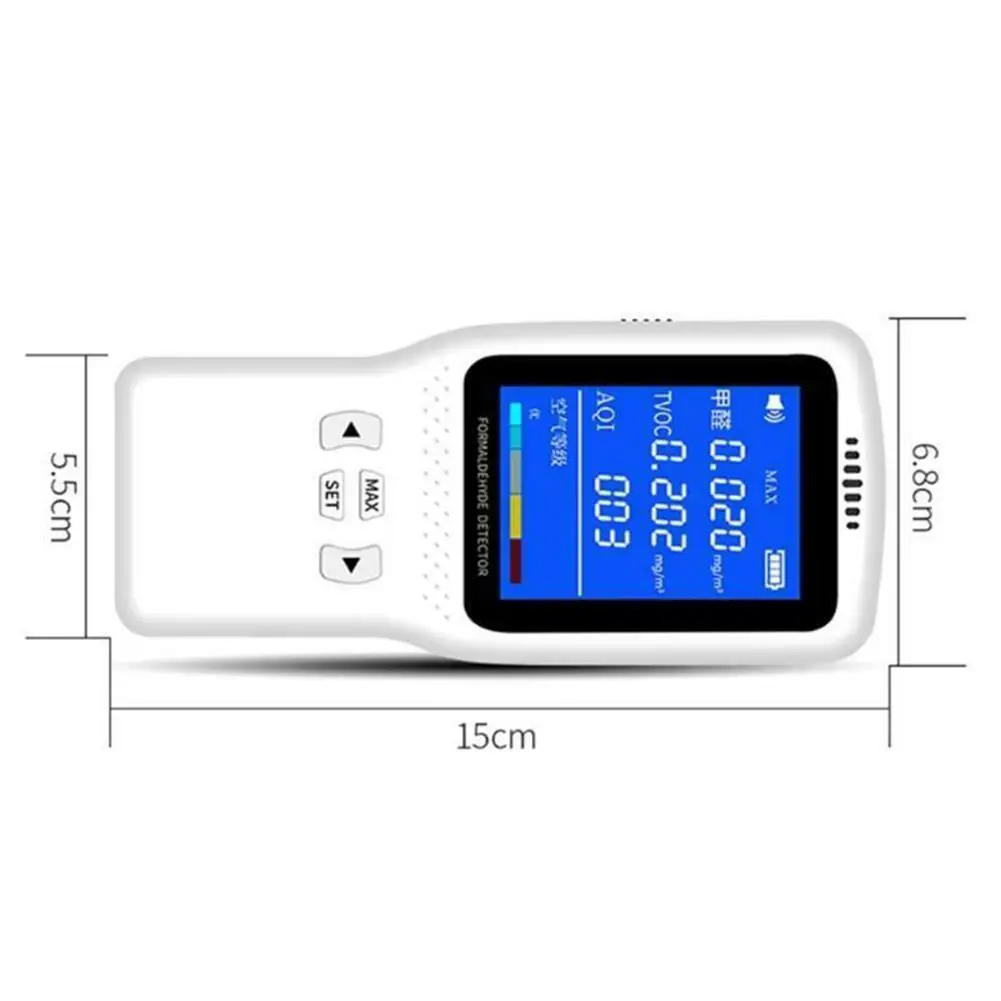 

Decoration essential formaldehyde detector home portable quality testing air instrument I0R0