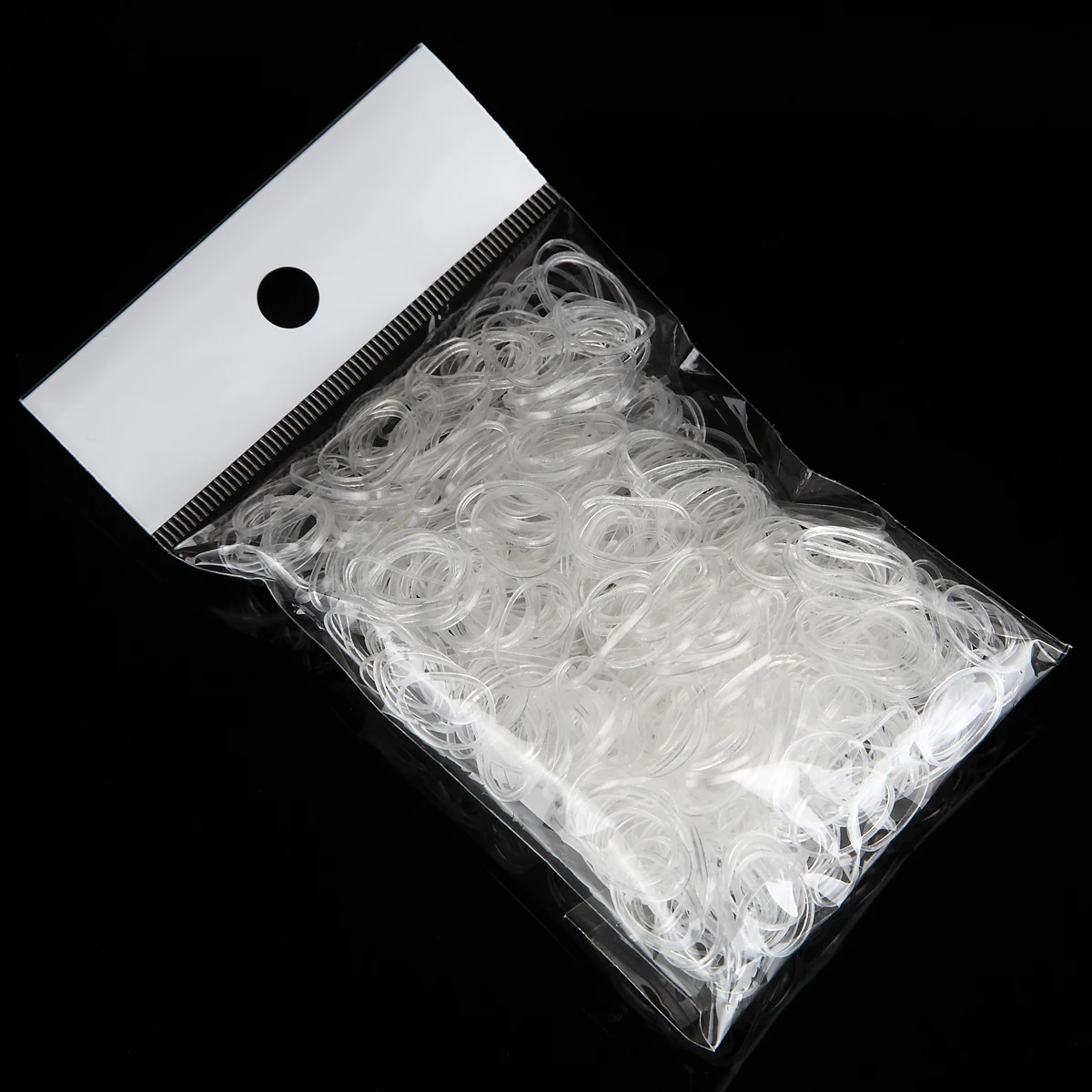 Резинки для волос шт./упак. прозрачные цветные эластичные держатели детей и