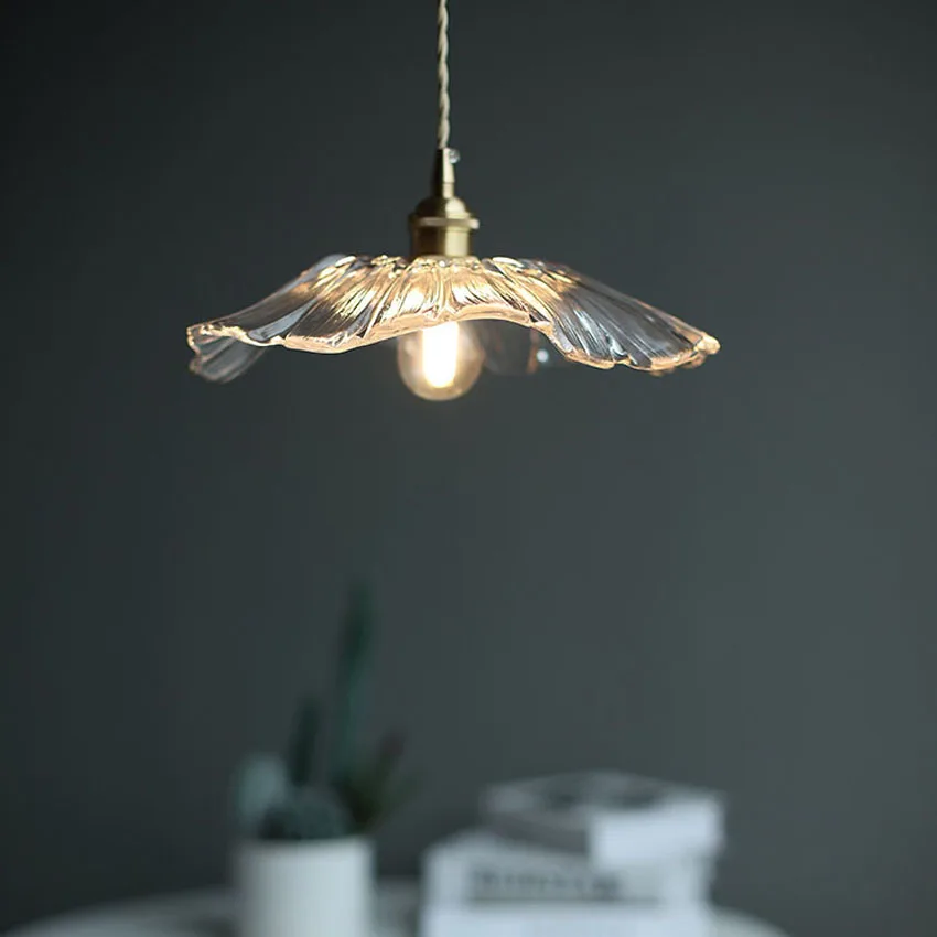 Современная Подвесная лампа в форме цветка светодиодный Арт Декор блеск