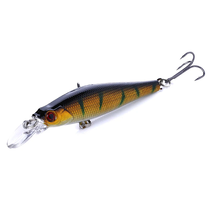 

1pc Fishing Lures 8cm/8.5g Topwater Popper Bait Hard Bait Tackle With Hooks