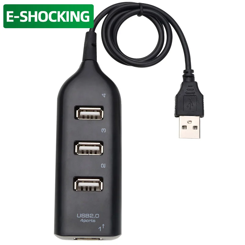 

Высокоскоростной адаптер USB 2,0, универсальный разветвитель с несколькими USB-портами, 4 порта для ПК, ноутбука, XP, Windows, аксессуары, хаб с узором ...