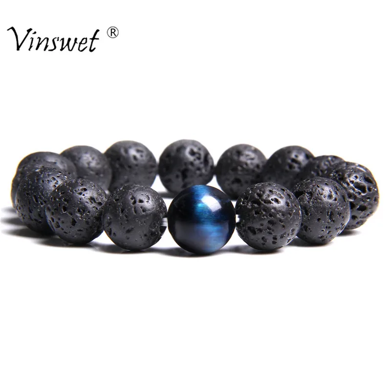 Мужские браслеты из натурального камня бусины Браслет Подвески ручной работы