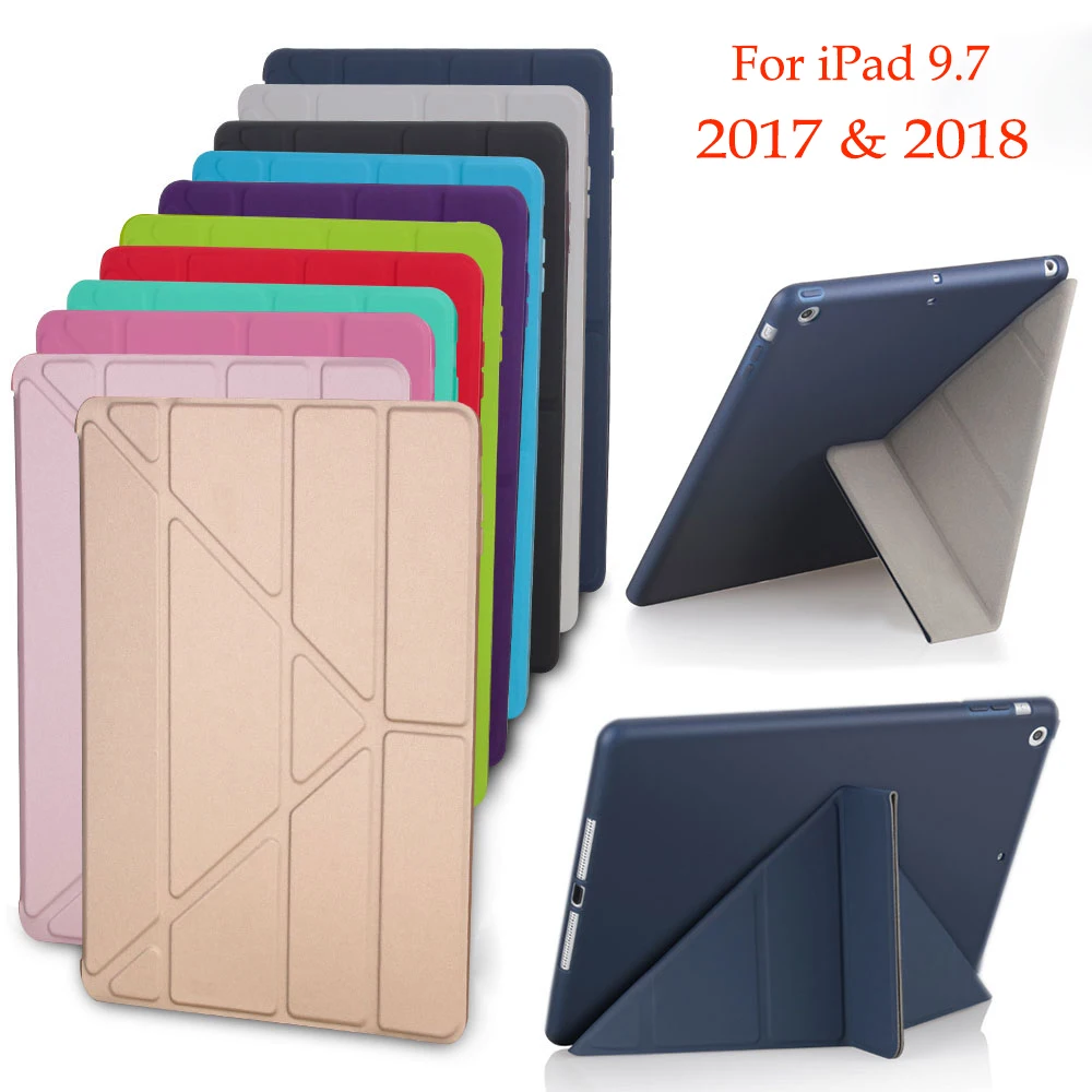 Чехол для iPad 9,7, GOLP искусственная кожа Magentic Smart чехол мягкая Вернуться ТПУ Защитный чехол для iPad крышки A1822 A1823 чехол на айпад 5 6