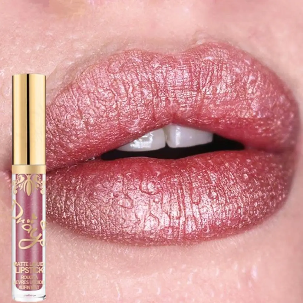 1 шт. матовая туманная жидкая помада стойкая пятна прозрачный оттенок блеск для