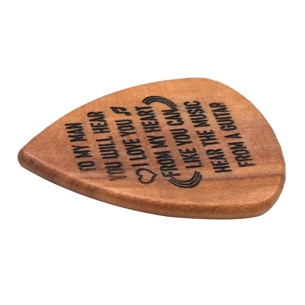 3 шт. деревянная гитара палочки акустическая бас-гитара медиатор Plectrum музыкальный инструмент гитара Запчасти и аксессуары с коробкой