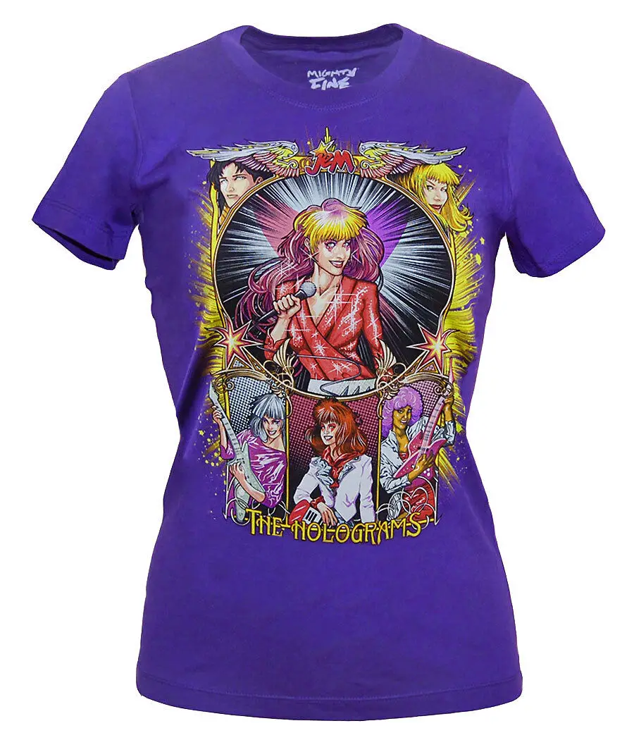 Jem and the hologram Nouveau Junior женская футболка с длинным рукавом Hoddies унисекс hoddie коротким