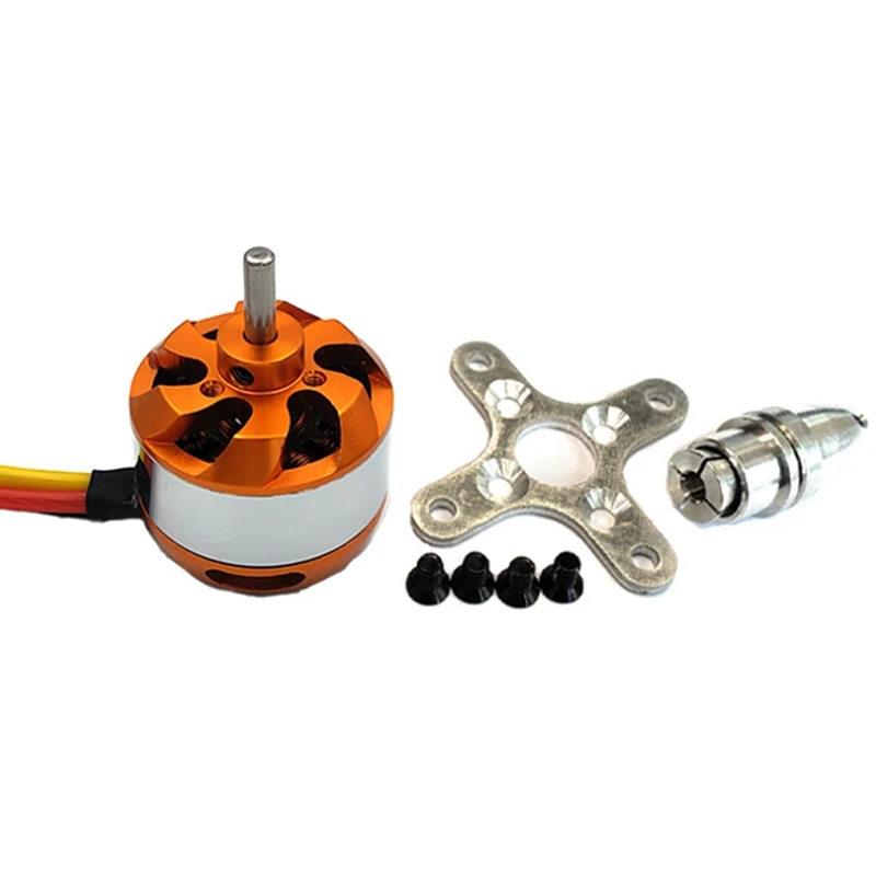 D2822 бесщеточный двигатель 2600KV 2 3S подходит для радиоуправляемых самолетов мульти