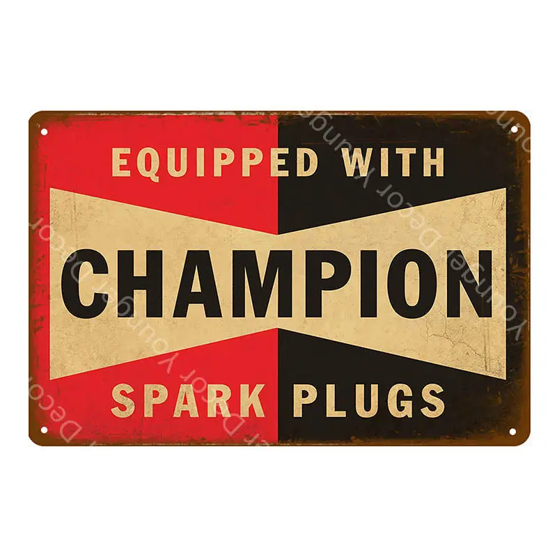 YD6638AI Vintage Alba Lube Motor Oil Metal Signs Power Lube Gasoline Garage Decor Ampol NGK Spark Plugs Art Poster Wall Plaque YI-142 - Цвет: YD6638AI