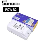Переключатель Sonoff Pow R2 с приложением Wi-Fi и более высоким энергопотреблением, умный дом, измерение мощности с Alexa Google IFTTT