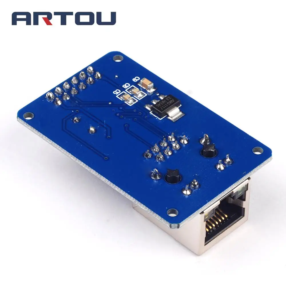 Мини ENC28J60 Ethernet LAN сетевой модуль для arduino 51 AVR SPI PIC STM32 LPC MCU макетная плата