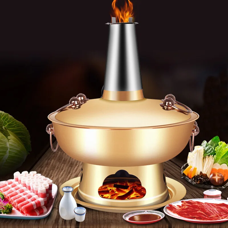 

Нержавеющая сталь медь горячий горшок дымоход огнеупорный колпачок древесный уголь горячий горшок дымоход огнеупорная контрольная крышка...