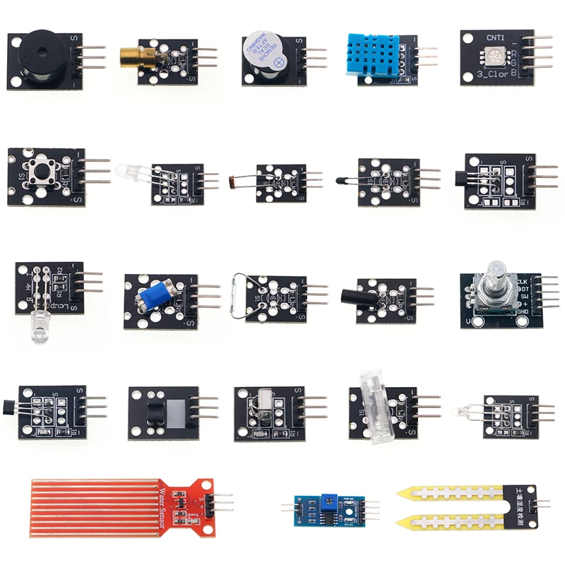 45 сенсорных модулей для начинающих arduino лучше чем 37 в 1 набор обучения сенсору с