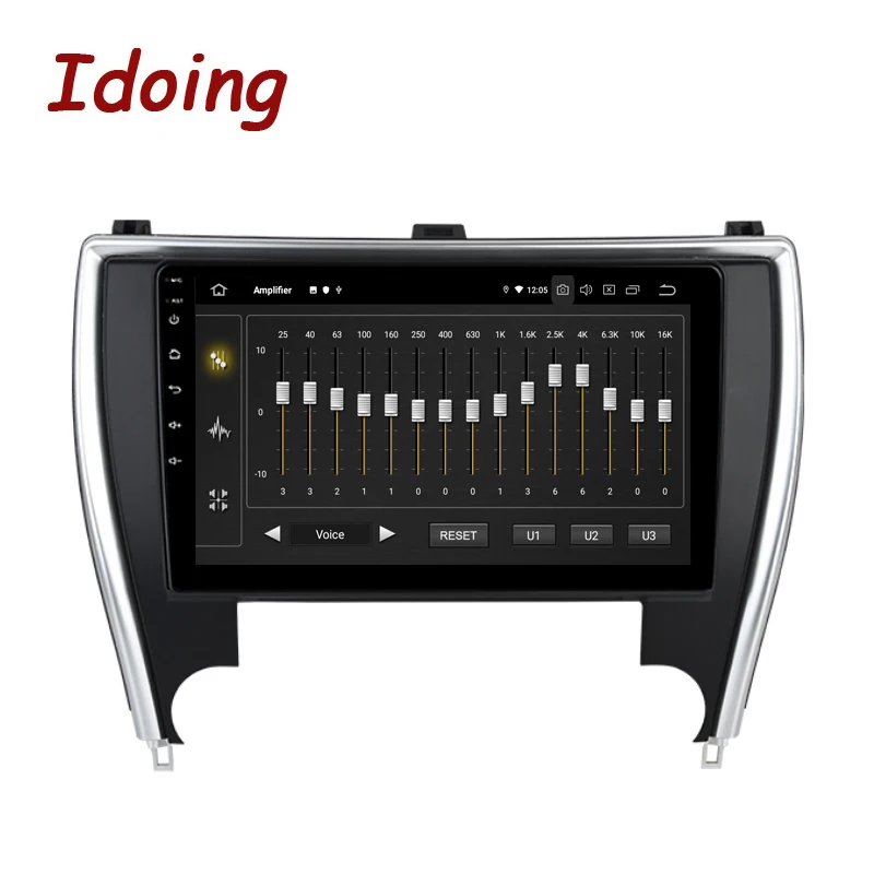 

Idoing 10.2"PX6 Android Car Radio Player For Toyota Camry US Version 7 XV 50 55 2014-2017 GPS Navigation Carplay Auto Bluetooth
