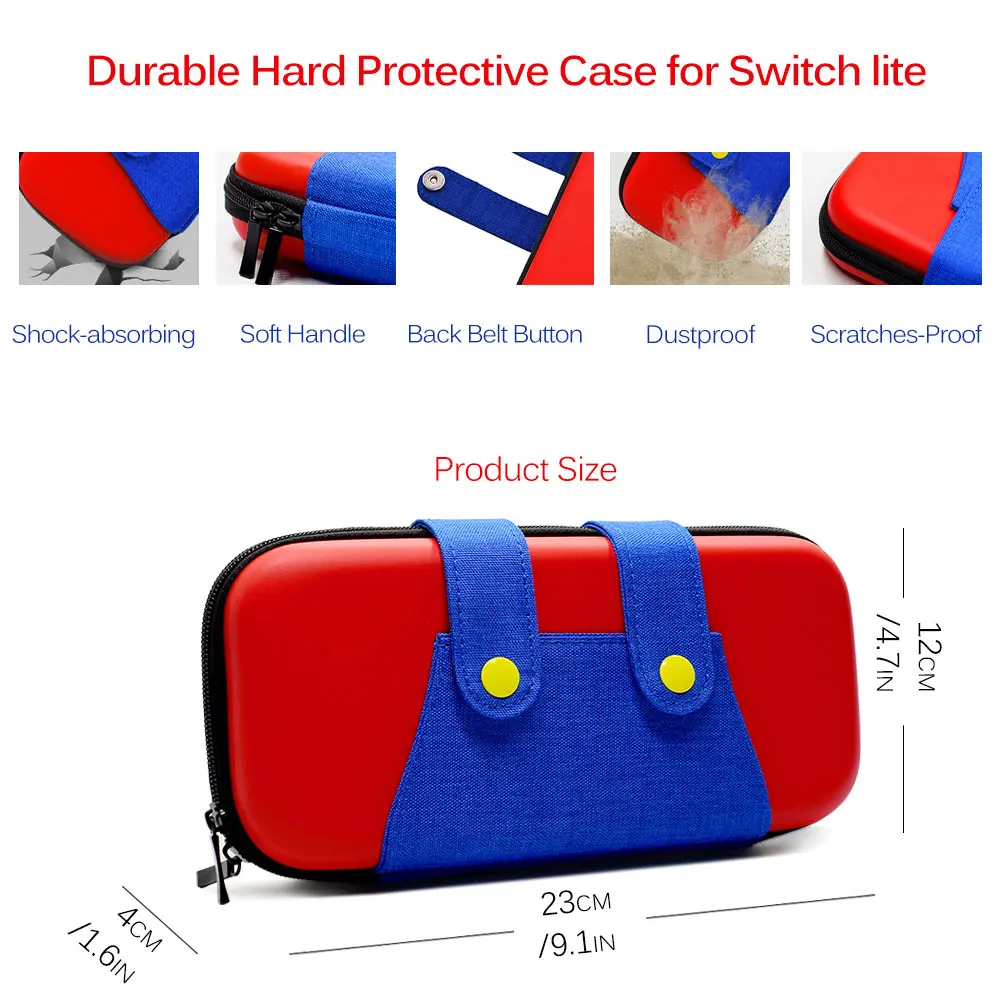 Портативная консоль Nintendo Switch Lite сумка для переноски набор аксессуаров Жесткий
