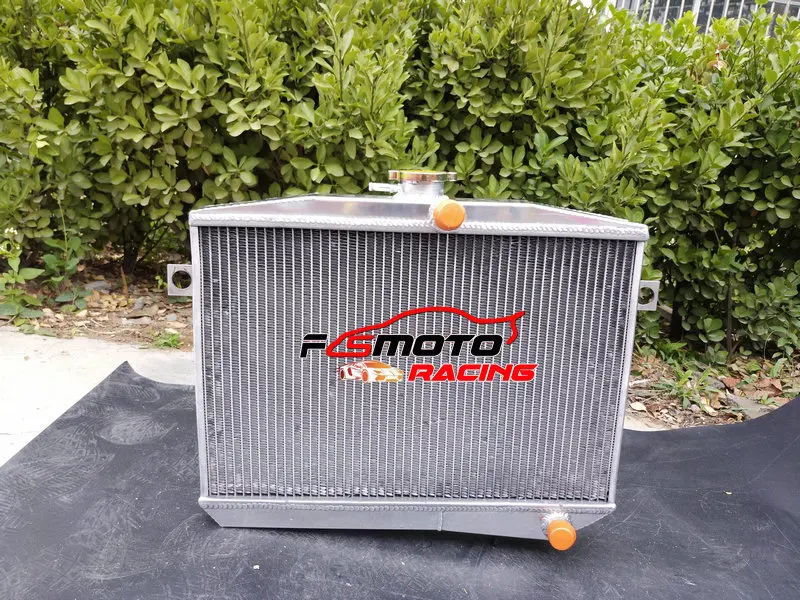 Алюминиевый радиатор + вентилятор охлаждения для Volvo Amazon P1800 B18 B20 Engine GT MT 1959-1970 69 68 67