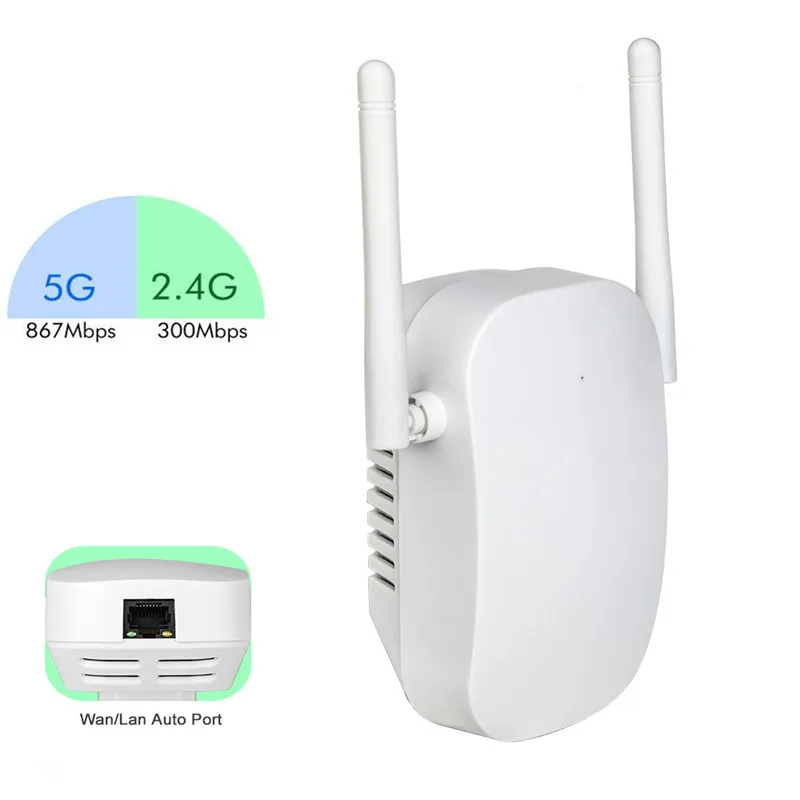 Беспроводной ретранслятор Wi-Fi 5 ГГц 1200 Мбит/с | Компьютеры и офис