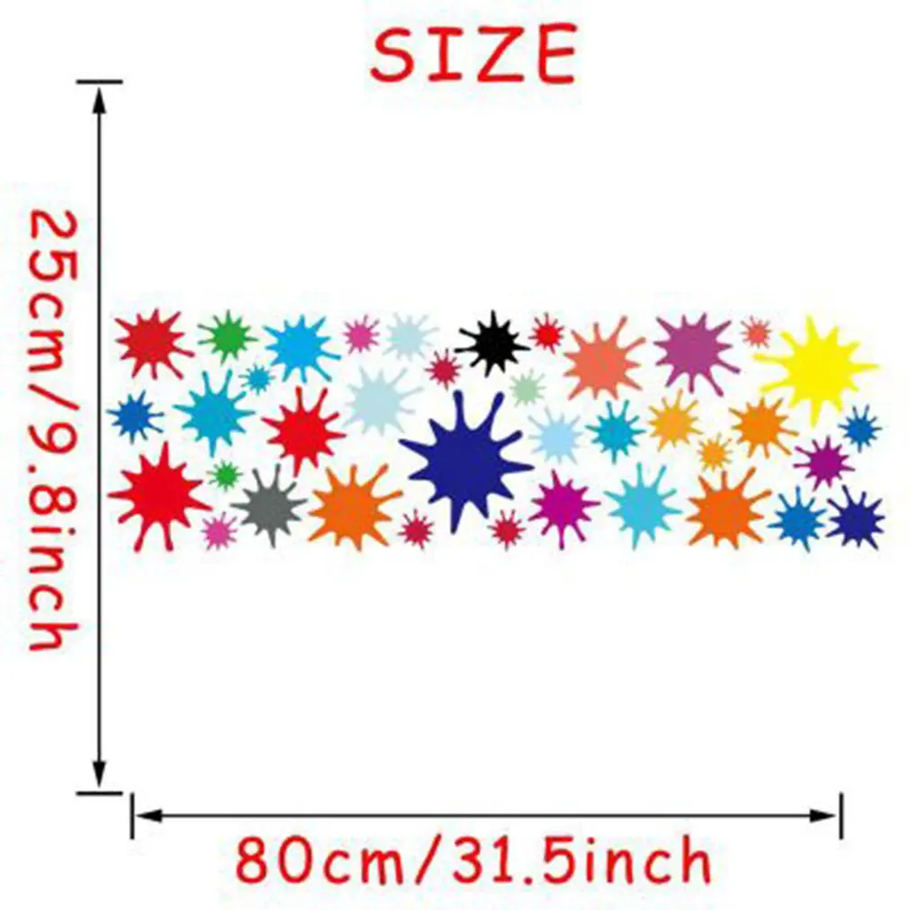 

PVC Paint Graffiti Stickers Background Decorative Stickers Self-adhesive Children's Room Wall Decoration