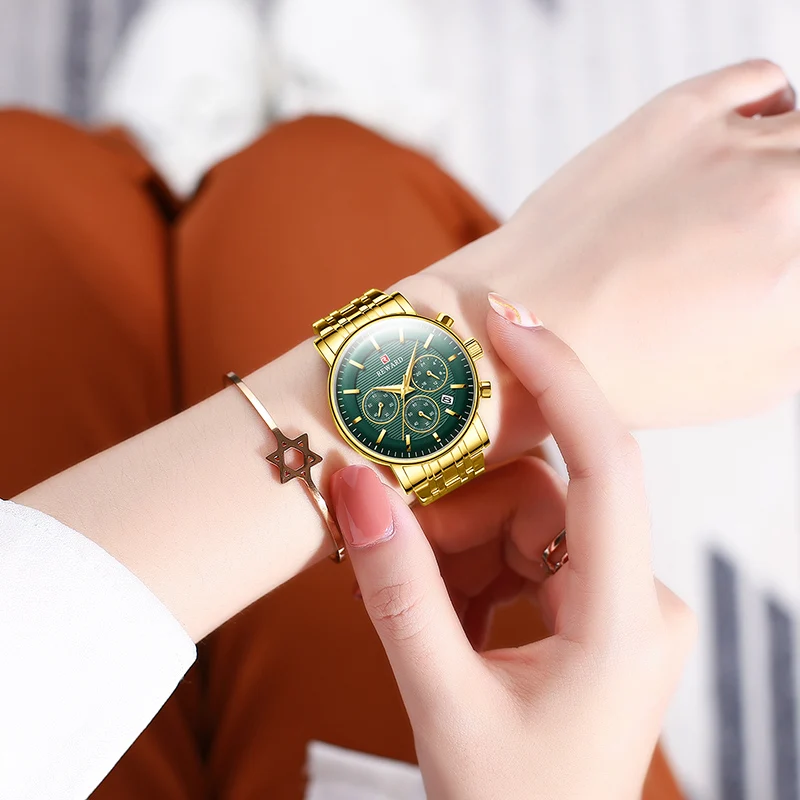 Женские часы модные женские наручные из нержавеющей стали роскошные высокое