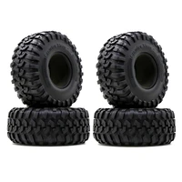 4pcs 130mm 2 2 rubber tyres wheel tires for 110 rc crawler car axial scx10 rr10 wraith traxxas trx4 trx6 upgrade parts