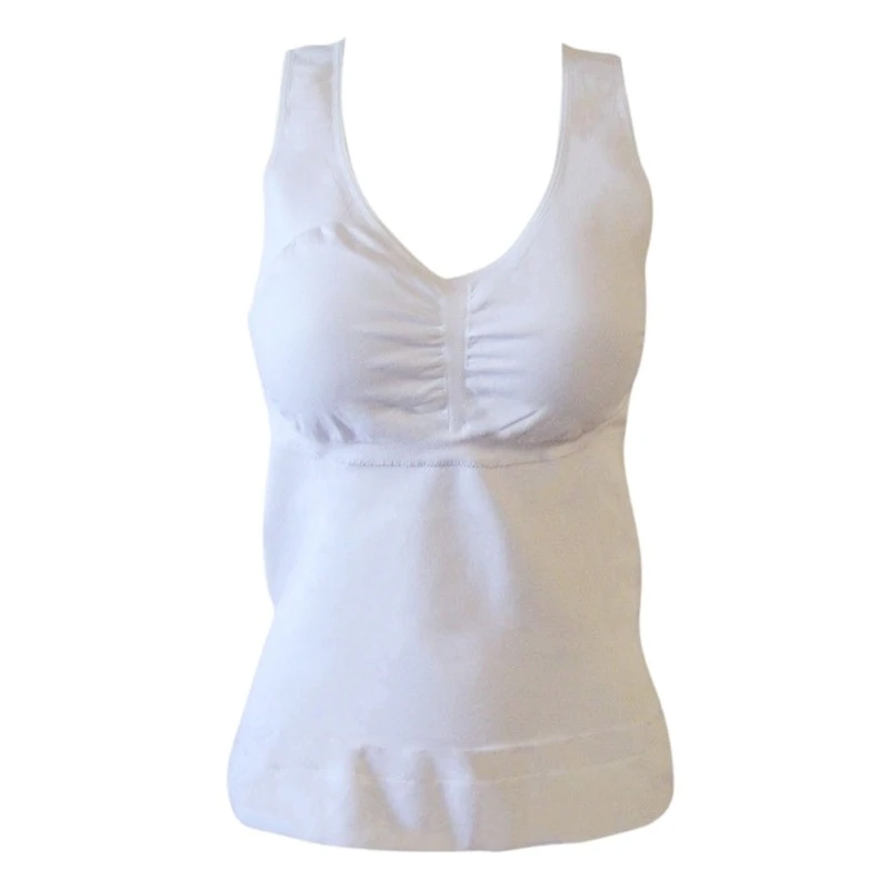 

Women Shapewear Slimming Tank Seamless Wireless Vest Cami Tops Tummy Control X3UE