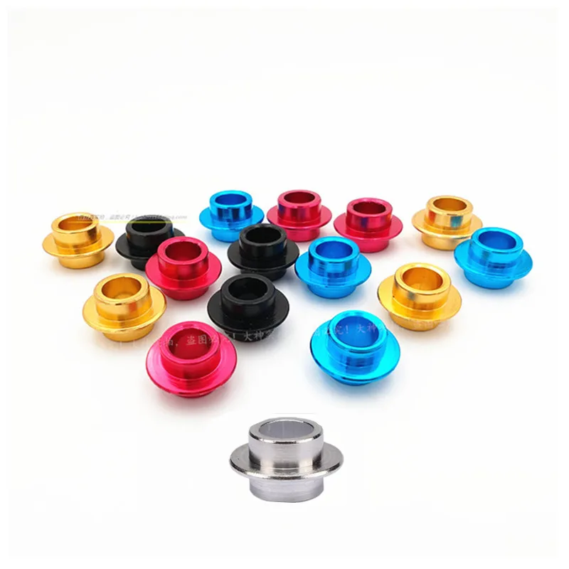 10 100 200 8mm silver black golden red blue inline skates skating spacer roller slalom speed sleeve aluminum alloy super light | Спорт и