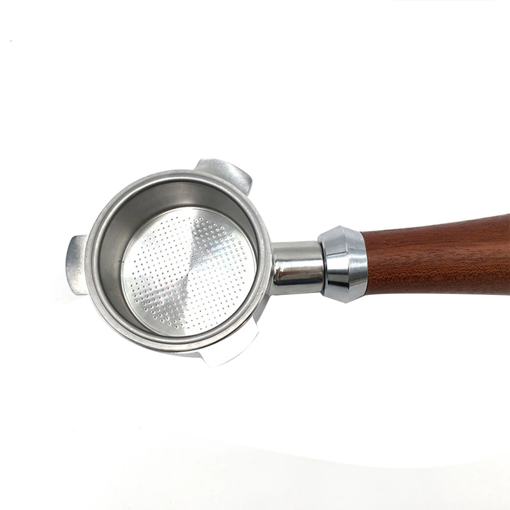 

51mm/2inch Gift 2 Ears Fine Mesh Coffee Bottomless Portafilter Filter Basket Ergonomic Extraction Equipment Machine