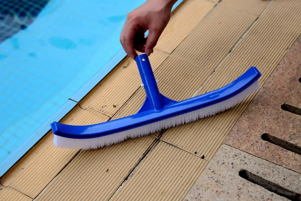 44 см очиститель для бассейна настенный пол пруд щетка с усиленной изогнутой