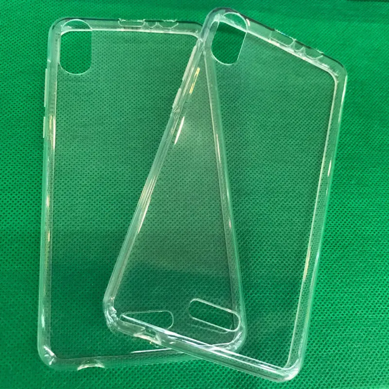 Прозрачный силиконовый чехол для wiko Y80 Y70 Y60 Etui&gt|Бамперы| |