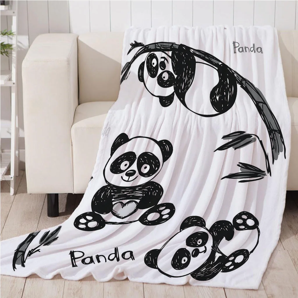 Одеяло для кровати с изображением тигра рора волка оленя дракона флисовое