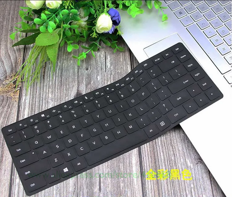 all black 15,6 дюймов силиконовая клавиатура для ноутбука, Защитная пленка для huawei mate book D 15,6 '' PMRC-W60 PL-W19 - Цвет: all black