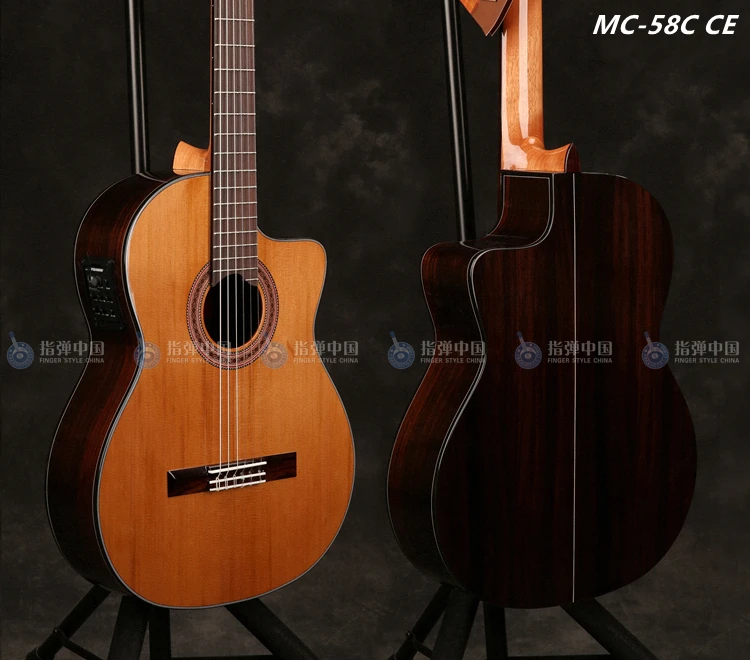 Martinez MC-58 Классическая гитара из цельного дерева, martinez Классическая гитара s