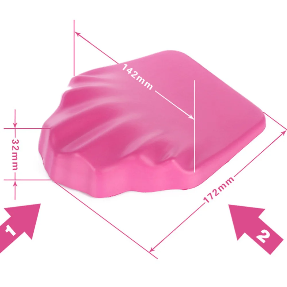 

Rosy Portable Hand Rest Comfortable Manicure Hand Pillow Nail Art Salon Wrist Cushion Table Mat Nail Polish Hand Holder